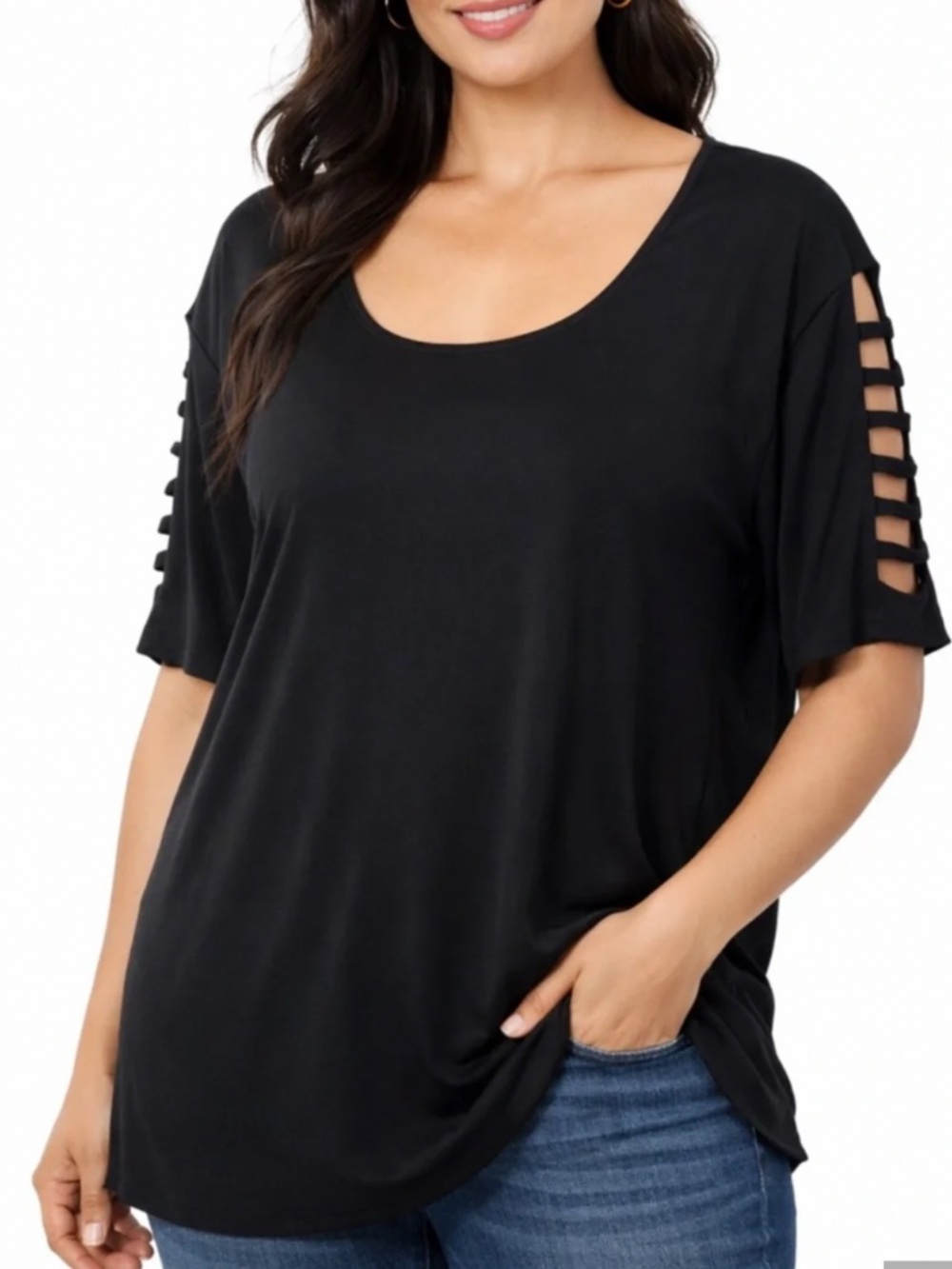 Michael Kors Black Blouse